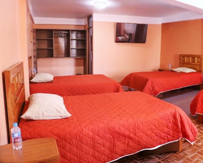 hotel la chacana huaraz habitacion cuadruple familiar en Huaraz